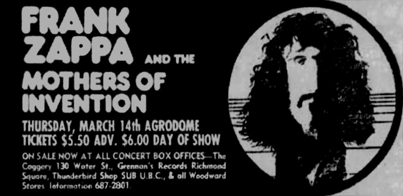 14/03/1974Agrodome, Vancouver, Canada [2]